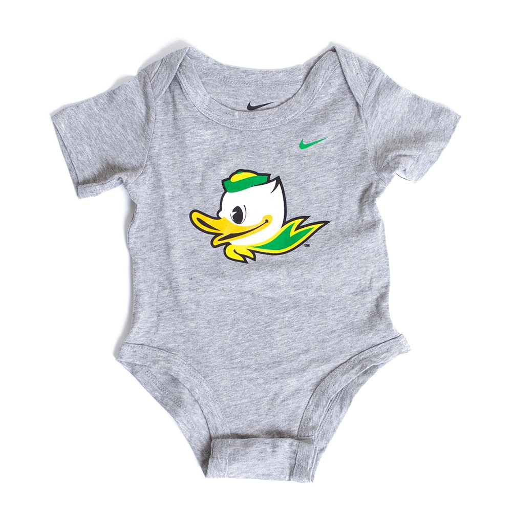 Fighting Duck, Nike, Grey, Onesies, Cotton, Kids, Infant, 2023, 779938